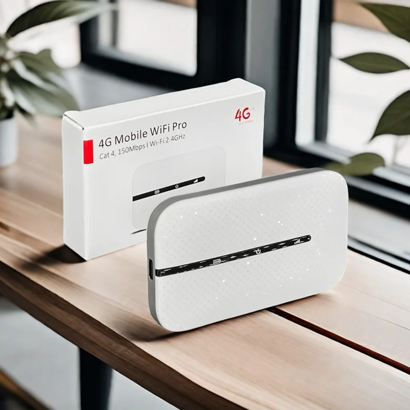 Roteador Móvel Portátil WiFi M8-E Versão Europeia 4G para Transmissão ao Vivo