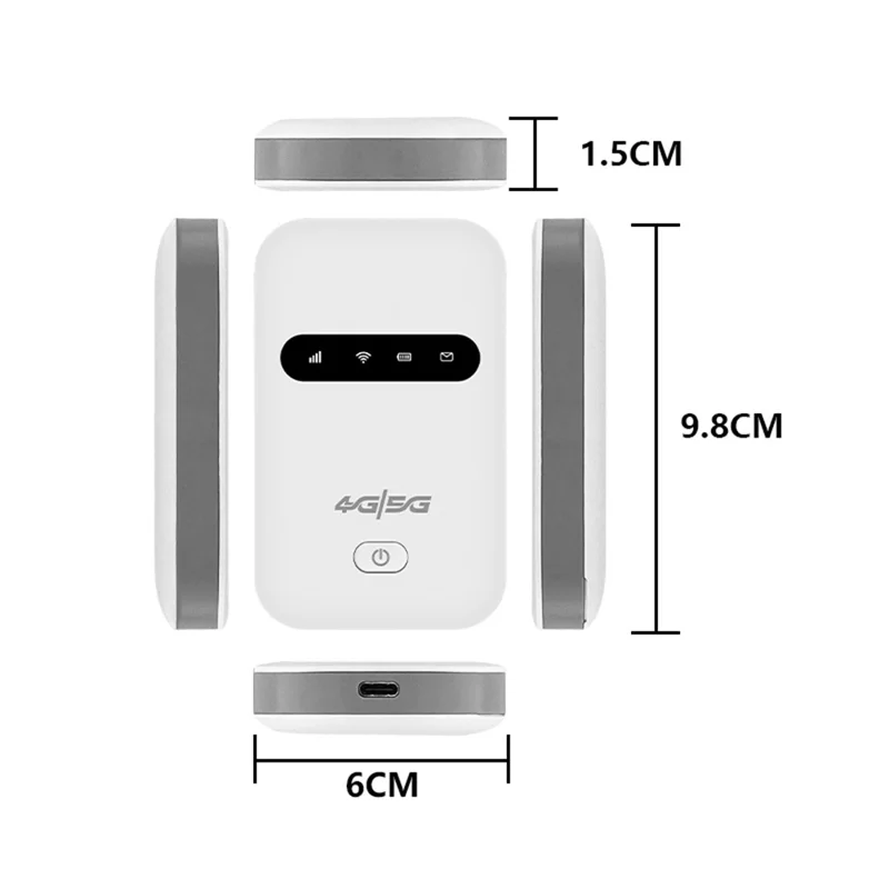 M26-E Europäische Version Tragbarer WiFi Mobiler Router 4G Drahtloser Router mit Unterstützung für 10 Geräteverbindungen