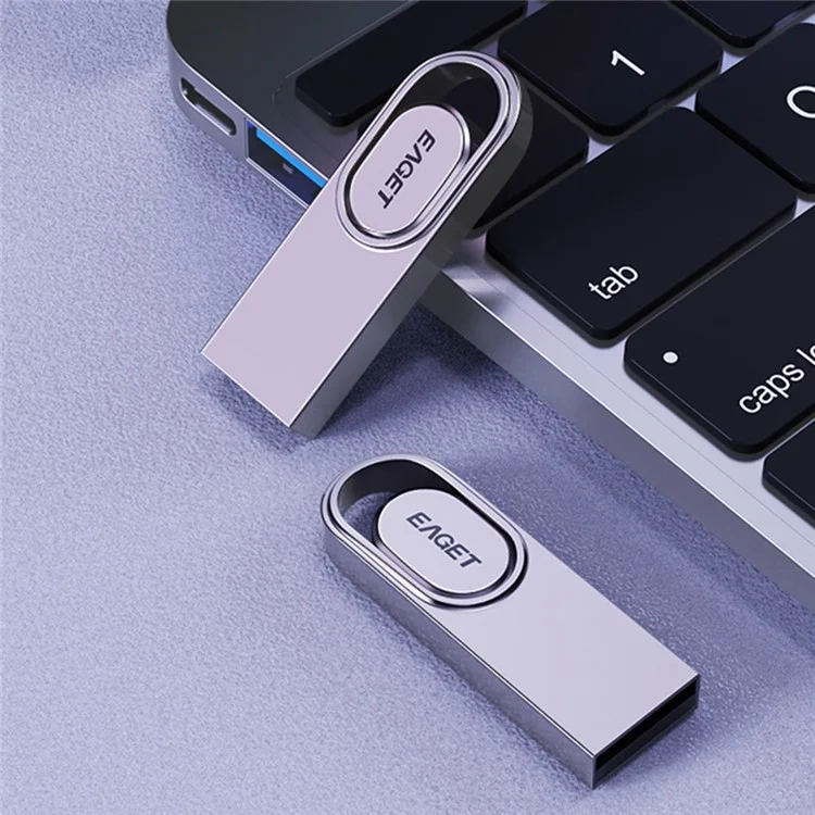 EAGET U5 8G USB2.0 Водонепроницаемая быстрая передача данных USB-устройство из цинкового сплава