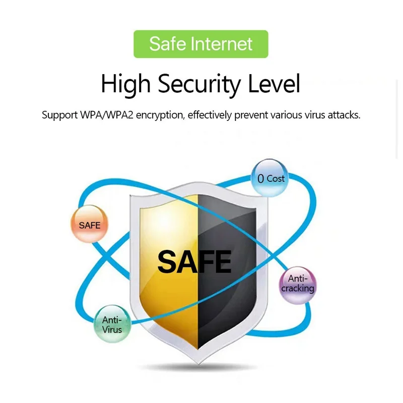 A8-E Eurasian Version Portable 4G LTE Pocket WiFi Router Wireless Network Hotspot Mobile Broadband Device - Black