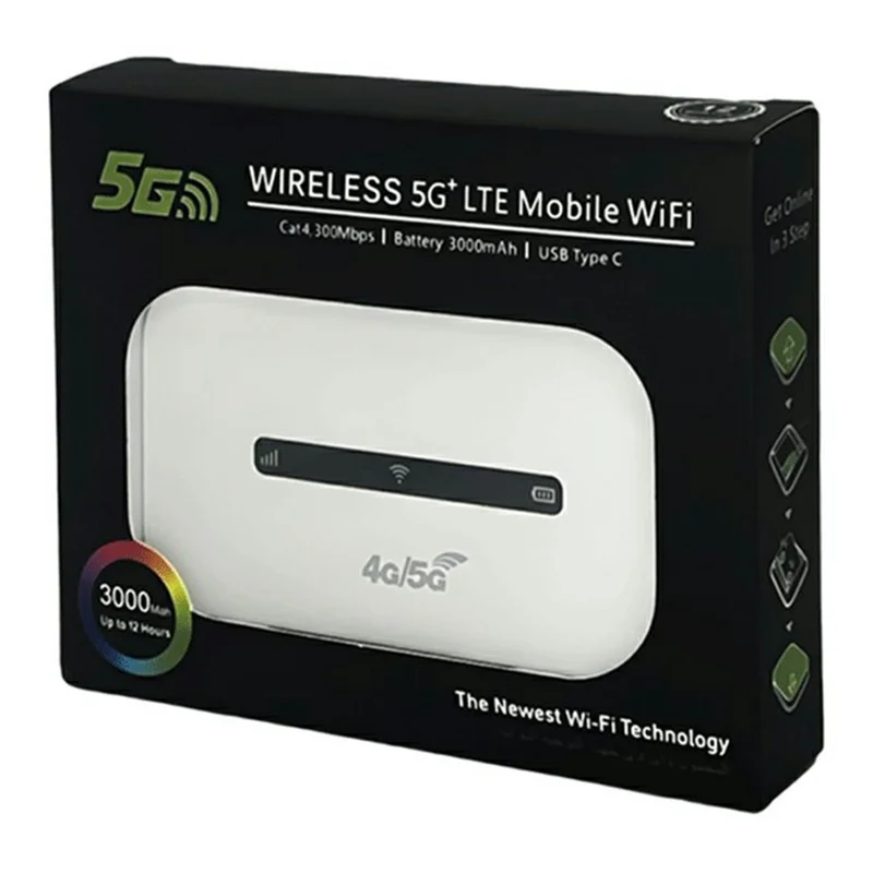 M6-E Eurasian Version Portable 4G LTE Mobile WiFi Router Car Travel Outdoor WiFi Hotspot Device