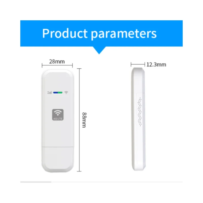 LDW931 USB Modem with SIM Card Slot 4G LTE Wireless Router Travel WiFi Hotspot, European Version