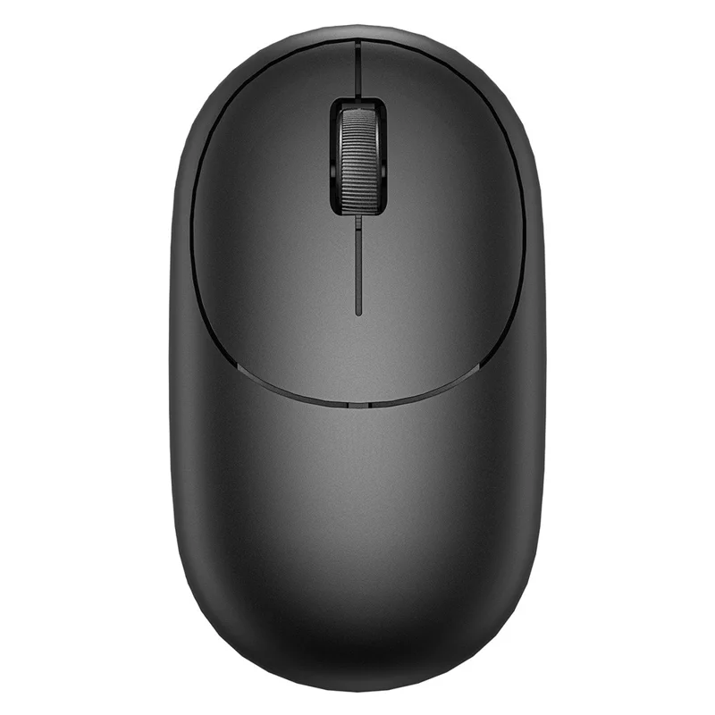 WIWU WM107 2.4G Wireless Mouse Ergonomic 1200 DPI Rechargeable Mice with RGB Backlight - Black