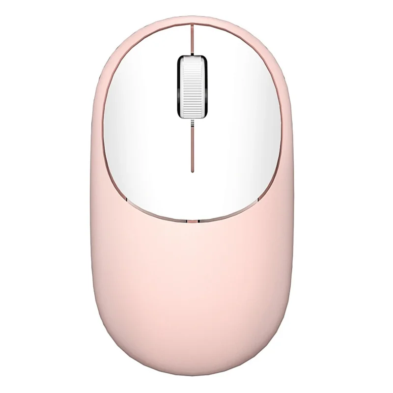 WIWU WM107 2.4G Wireless Mouse Ergonomic 1200 DPI Mice with RGB Backlight - Pink