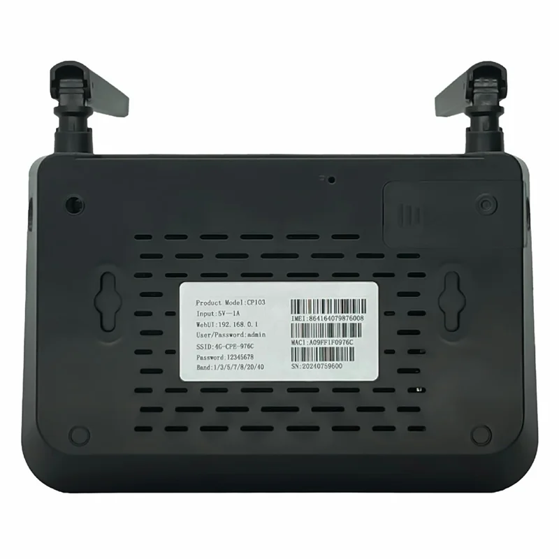 CP103 Eurasian Version LTE WIFI Router Home SIM Card 4G 300Mbps Wireless Network Single Port Router - US Plug