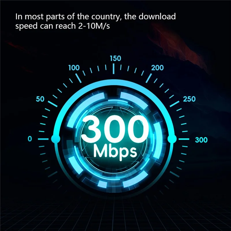 CP103 Eurasian Version LTE WIFI Router Home SIM Card 4G 300Mbps Wireless Network Single Port Router - US Plug