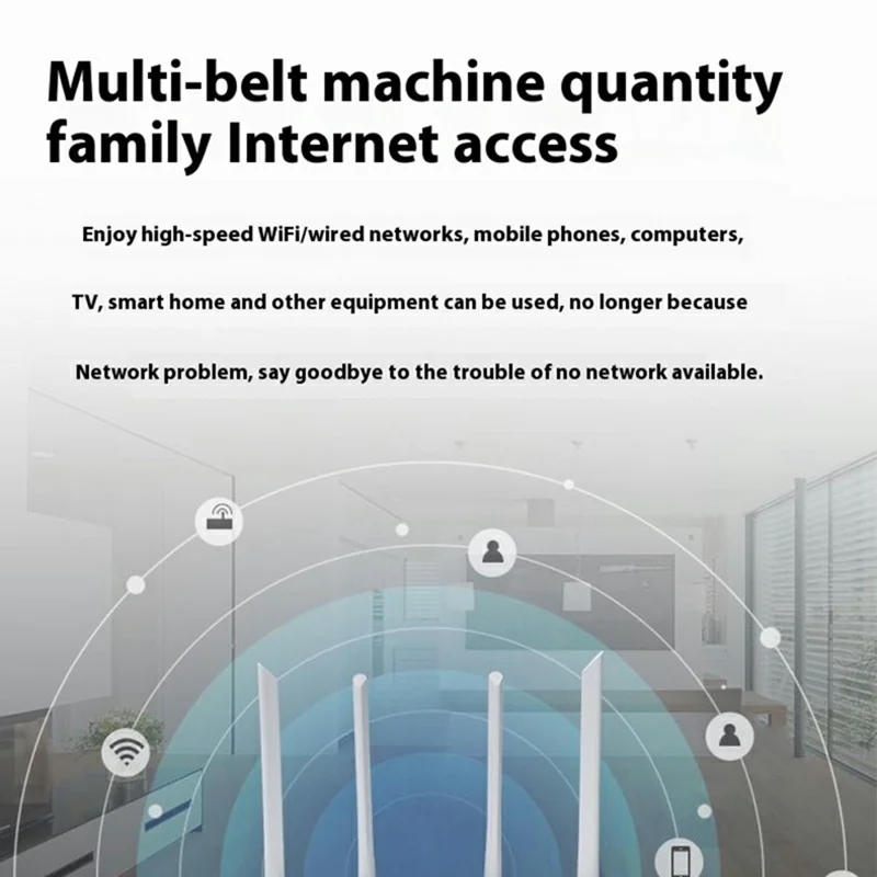 R103-E Eurasian Version Type-C Port LTE WiFi Router Home Office SIM Card Slot 4G Wireless Network Router - EU Plug