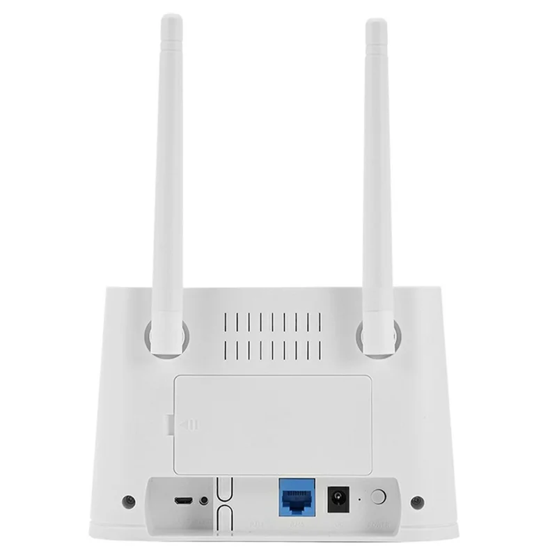 R102 Rechargeable LTE Wireless 4G Router with SIM Slot Ethernet Port WiFi Sharing 4G CPE Router - US Plug