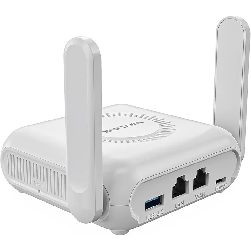 WAVLINK AX3000 Dual Band WiFi 6 Travel Router Home Office 160MHz MU-MIMO OFDMA VPN Router - AU Plug
