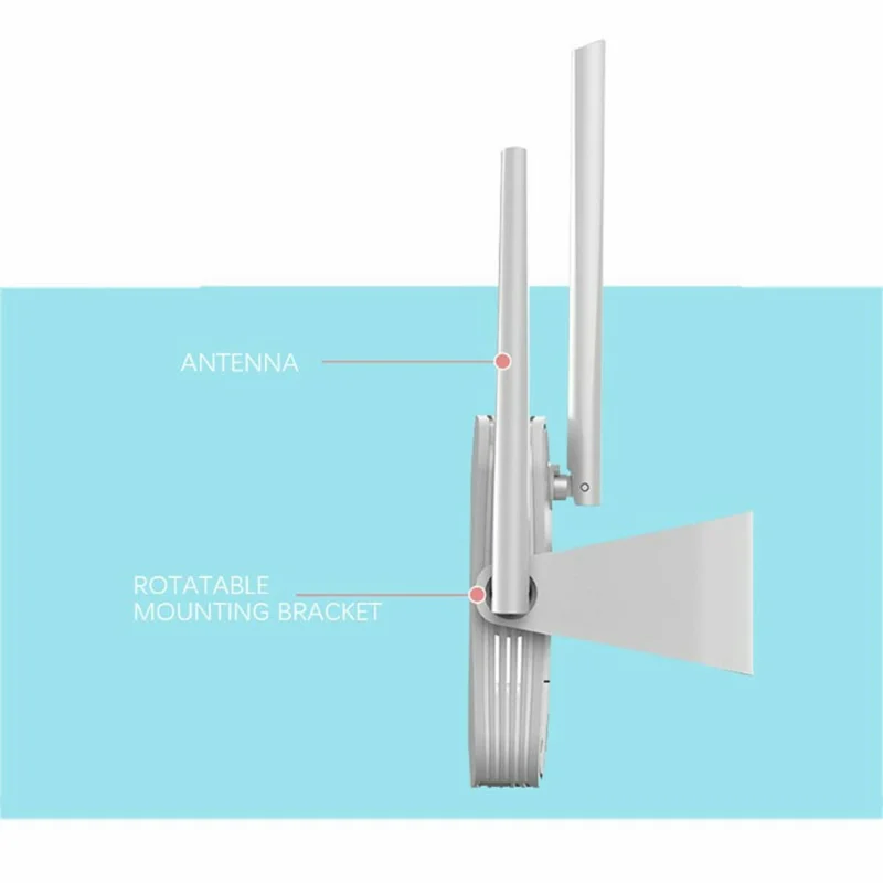 CPF903B Eurasian Version 4G LTE WiFi Router Wireless CPE Single Ethernet Port SIM Card Slot 150Mbps Router - White / US Plug