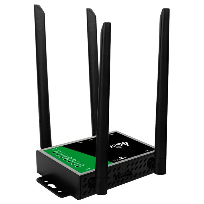 LT210B-E Eurasian Version LTE 4G Router Wireless WiFi Home Office CPE Sharing Router with 2 LAN Ports - US Plug