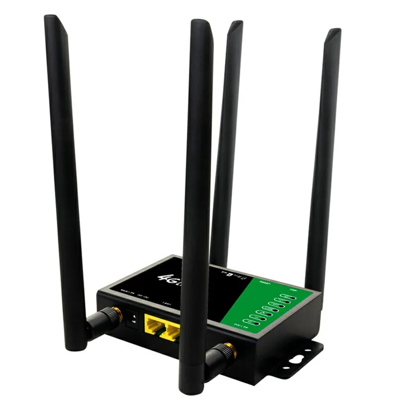 LT210B-E Eurasian Version LTE 4G Router Wireless WiFi Home Office CPE Sharing Router with 2 LAN Ports - EU Plug