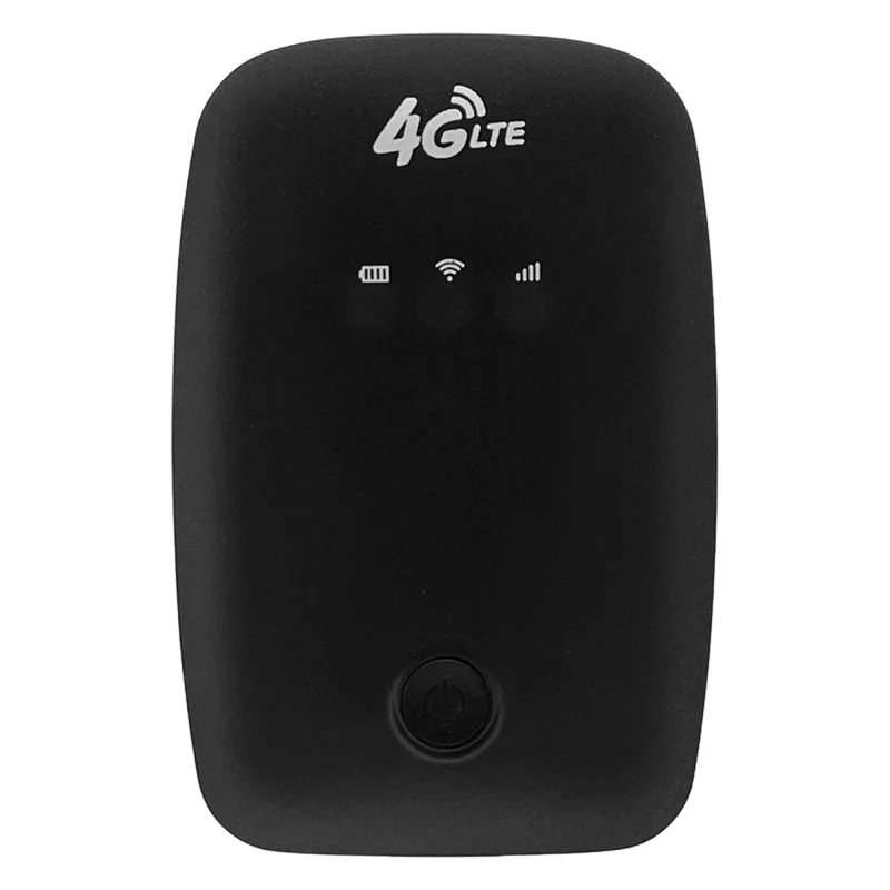 M3-E Eurasian Version Portable SIM Card 4G LTE Wireless Router Car Travel 150Mbps Mobile Hotspot Device - Black