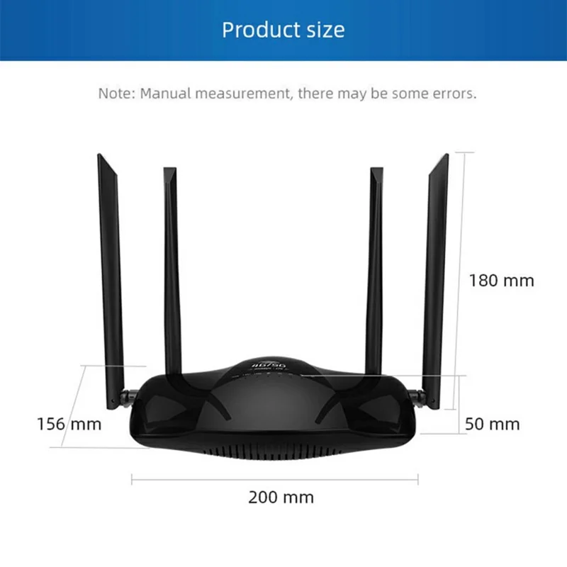 R106-E Eurasian Version Home Office CPE Sharing 3 Network Ports Router SIM Card 4G LTE WIFI Router - EU Plug