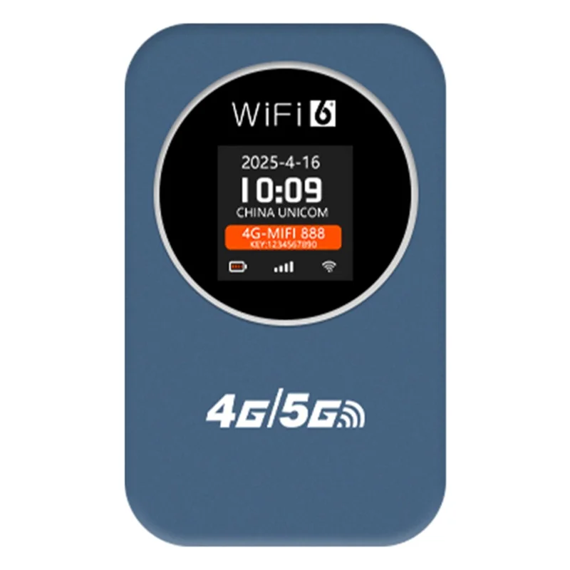 M32-E Eurasian Version Portable 4G Mobile WiFi Router 150Mbps SIM Card Slot MiFi Device - Blue