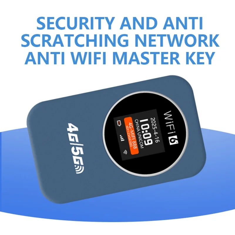 M32-E Eurasian Version Portable 4G Mobile WiFi Router 150Mbps SIM Card Slot MiFi Device - Blue