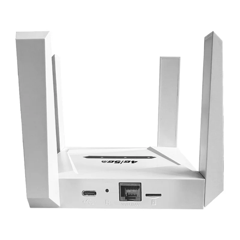 CPF919-E Eurasian Version 4G WiFi Router SIM Card Slot Single LAN Port Router with 4 Antennas - US Plug