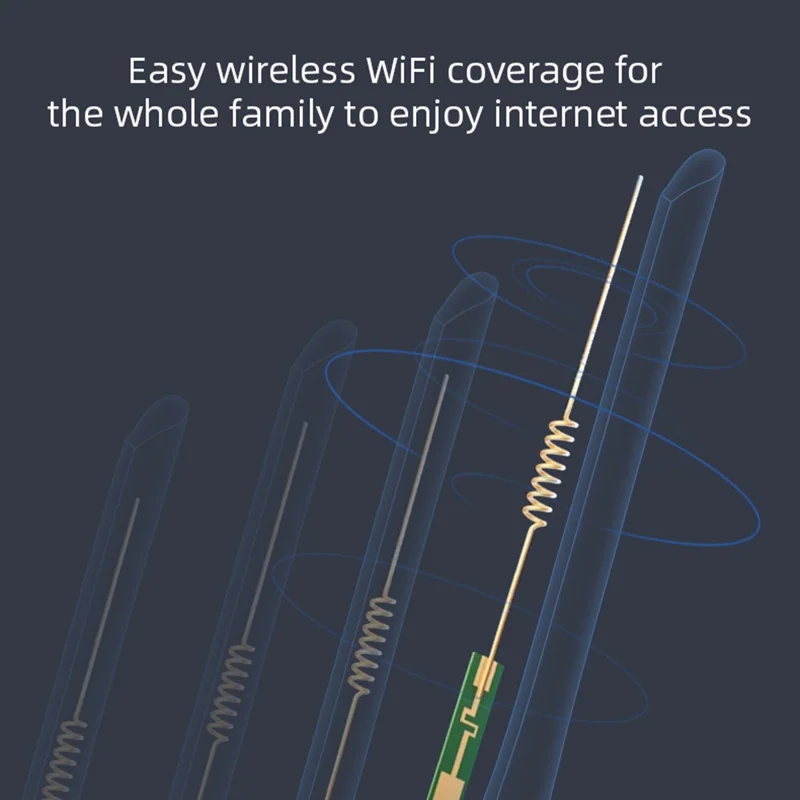 CPF907-L Американская версия 4G LTE WiFi-маршрутизатор 4 антенны Одиночный порт WAN WiFi6 Домашний маршрутизатор - Белый / Европейская вилка