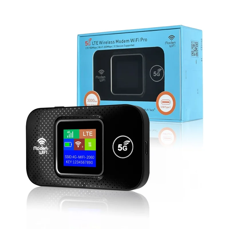 E5785-E Eurasian Version Portable 4G LTE WiFi Router Car WPS TF SIM Card Wireless WiFi6 Hotspot