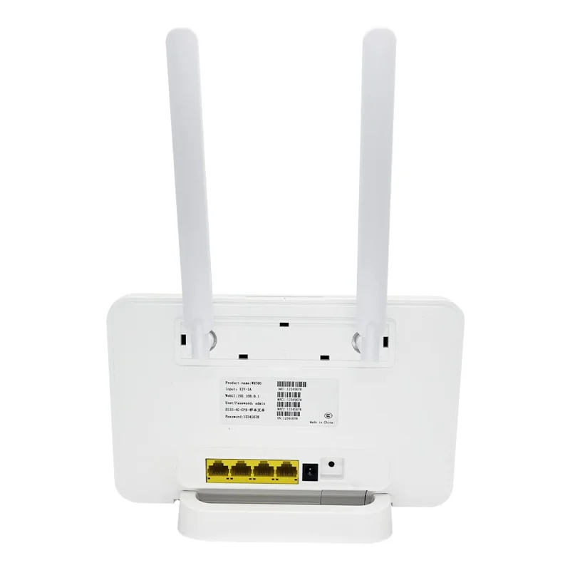 WR700-E Eurasian Version Detachable Antenna Mobile WiFi 4G CPE Router SIM Card 300Mbps Router - EU Plug