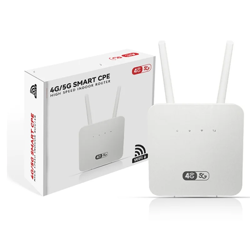 جهاز توجيه لاسلكي أحادي المنفذ CP116-E من الجيل الرابع LTE مع فتحة بطاقة SIM بسرعة 300 ميجابت في الثانية، إصدار أوروبا/آسيا - قابس أوروبي