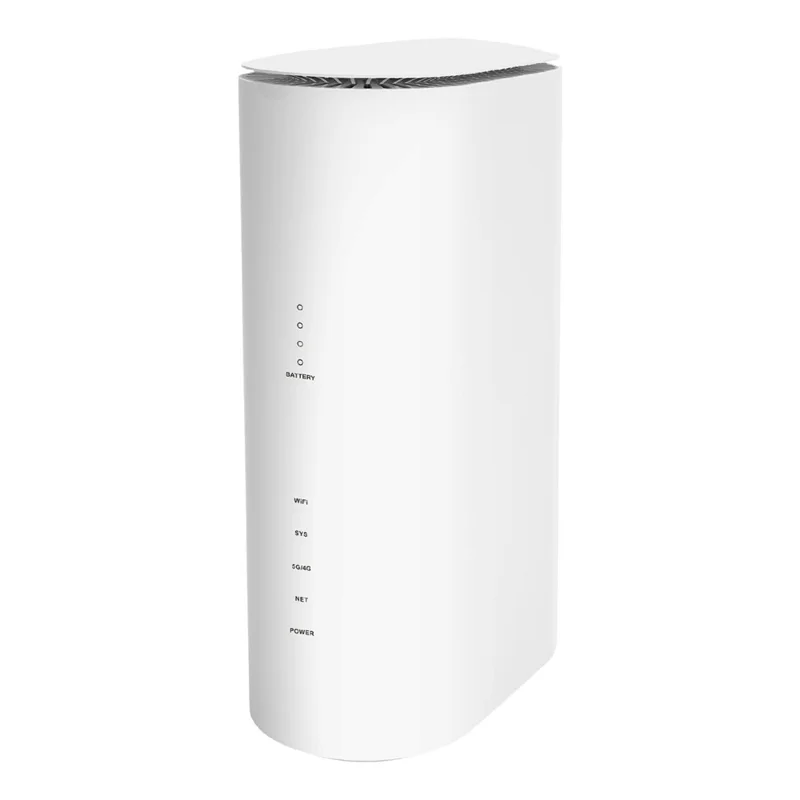 NR500 5G CPE-router met SIM-kaartsleuf 2,4G + 5,8G Dualband WiFi 6 Gigabit Draadloze Repeater, met 4000mAh-batterij - US-stekker