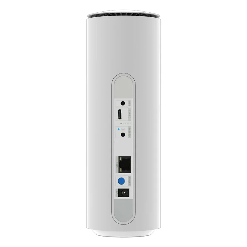 NR500 5G CPE-router met SIM-kaartsleuf 2,4G + 5,8G Dualband WiFi 6 Gigabit Draadloze Repeater, met 4000mAh-batterij - US-stekker