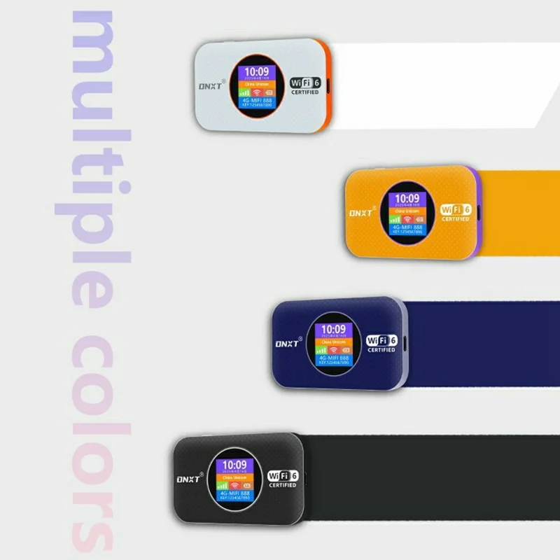 DNXT MF967-E 4G Router Mobiele WiFi Draagbare WiFi6 Draadloze Repeater Ondersteunt WPS / SIM-kaart / DMZ, Eurazië-versie - Wit