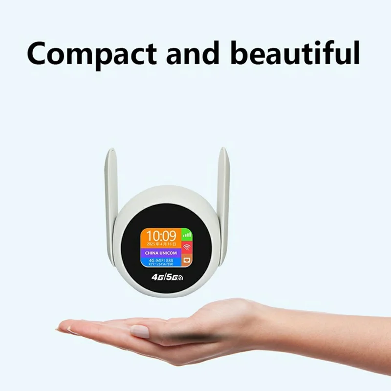 Q50-E Draagbare 4G WiFi6-router Draadloze Repeater met Nano SIM-kaartsleuf en RJ45-poort, Eurazië-versie - US-stekker