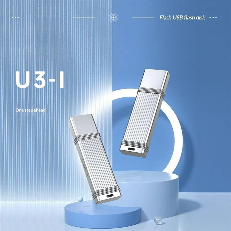 ORICO U3-I-A64G-SV-BP USB 3.0 USB-stik 64 GB Højhastighedsdatabeholdningsenhed U-disk til Windows / MacOS / Linux / Android / iPadOS
