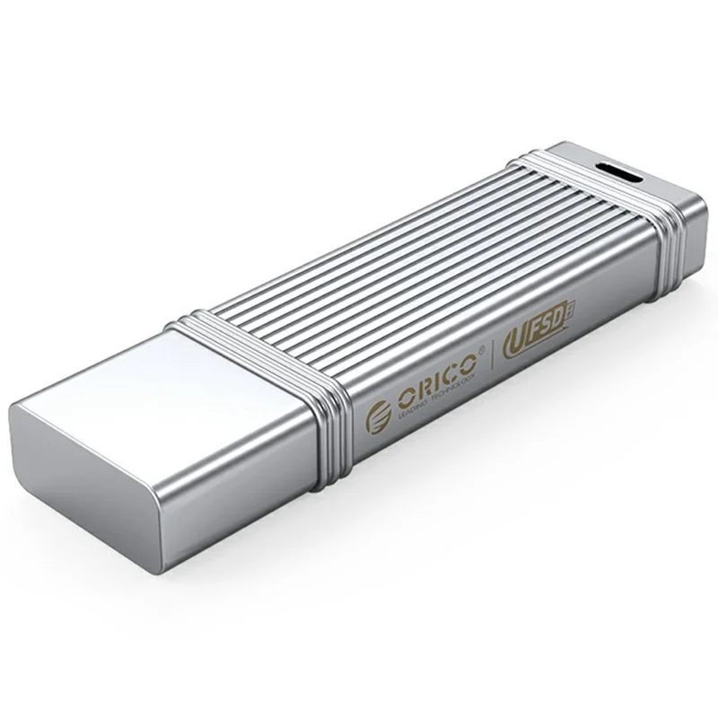 ORICO-UFSD-I-A256G-SV-BP 256 GB USB-flashdrev 3.2 Gen1 Højhastighedsdataoverførsel til Windows MacOS Linux Android