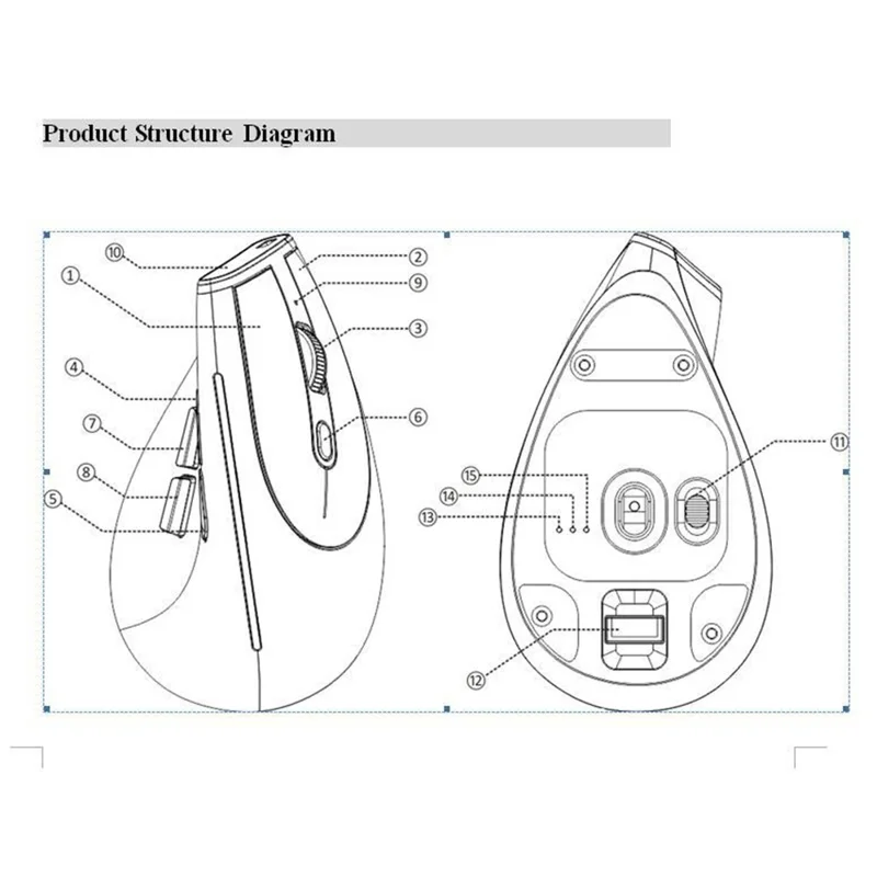 F-36 Wireless Bluetooth-compatible Mouse 2.4G Ergonomic RGB Rechargeable Cordless Gaming Mouse - Black