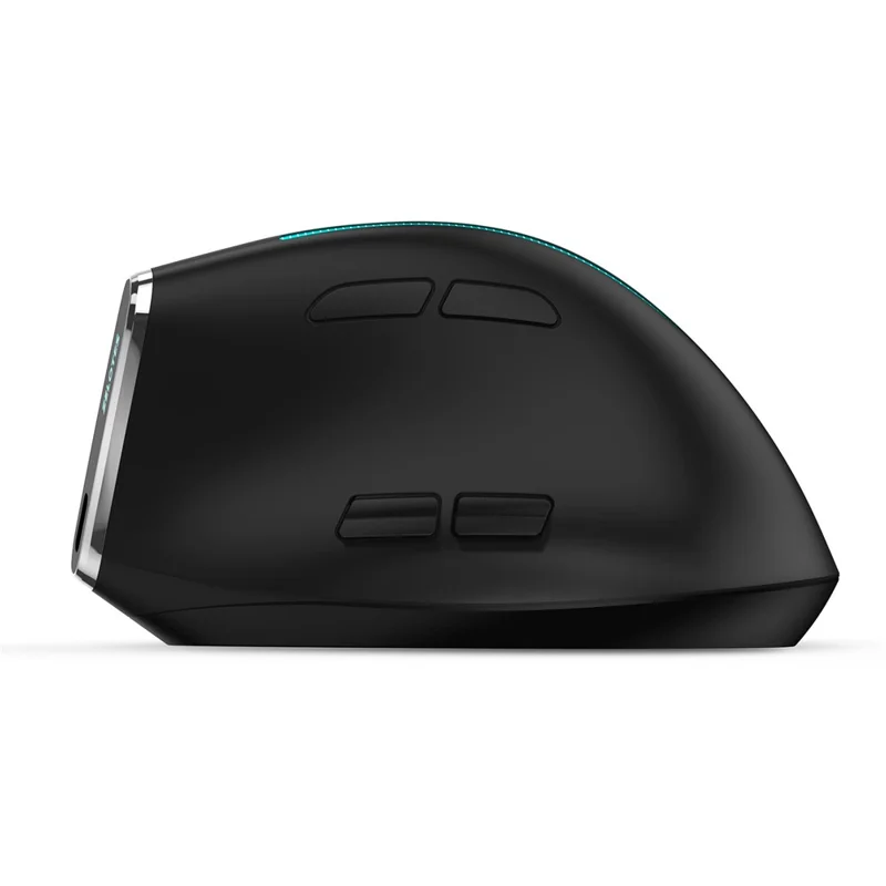 F-36 Wireless Bluetooth-compatible Mouse 2.4G Ergonomic RGB Rechargeable Cordless Gaming Mouse - Black