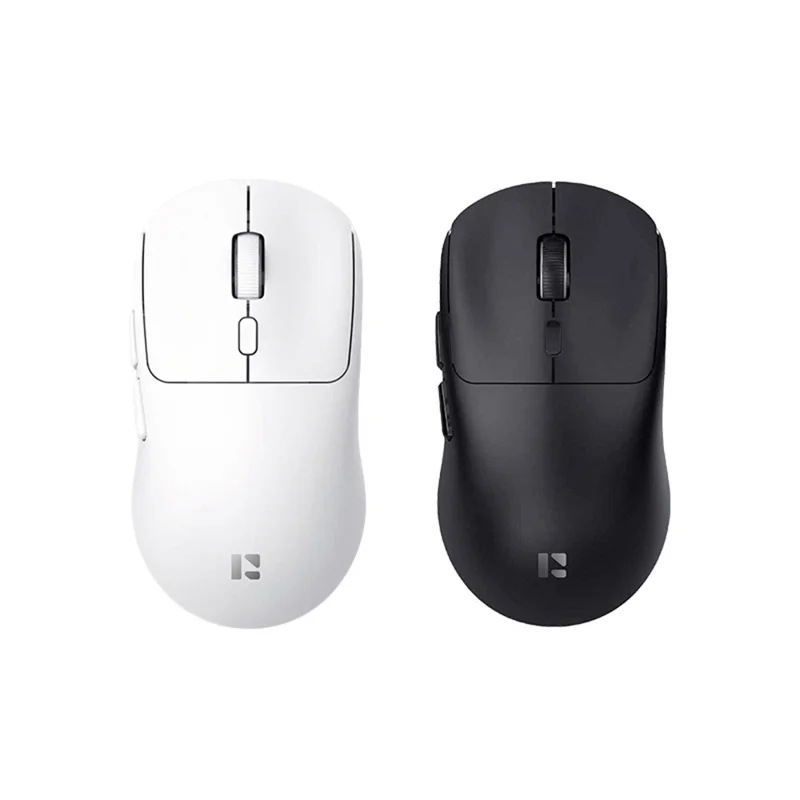 REMAX WM-01 Wireless Mouse 2.4G Bluetooth-compatible Dual Mode 6-Keys DPI Adjustable Ergonomic Silent Mice  for Office Gaming - Black