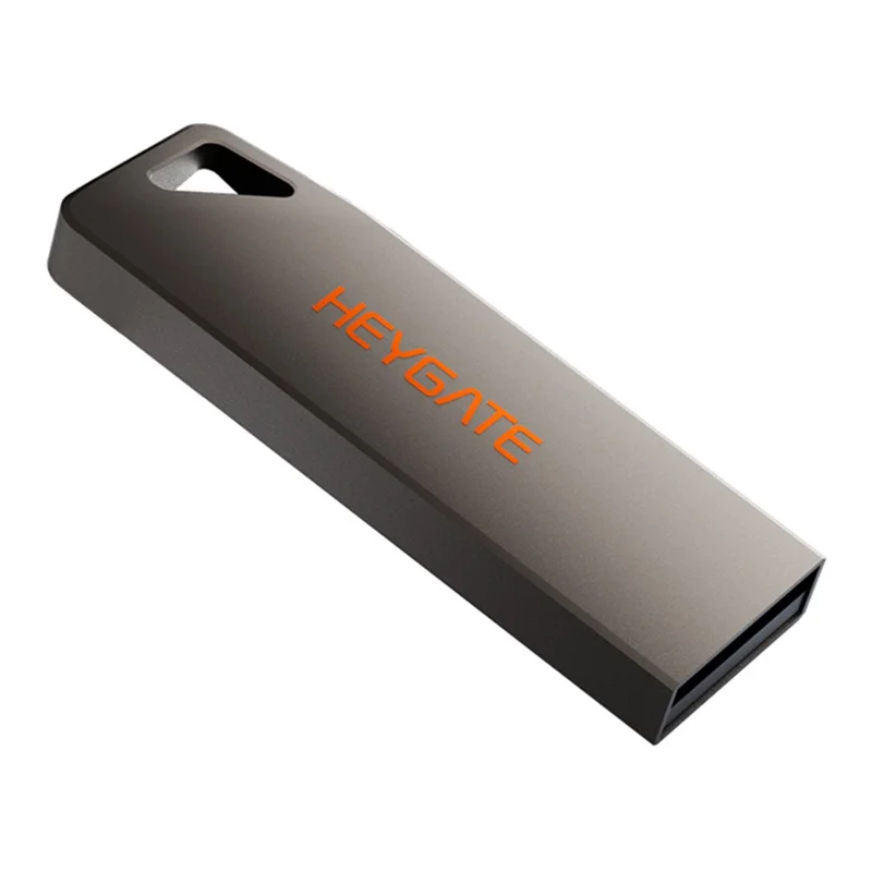 HEYGATE TU10 128GB USB Flash Drive Mini Pendrive Aluminum Alloy USB 2.0 Memory Stick Plug and Play