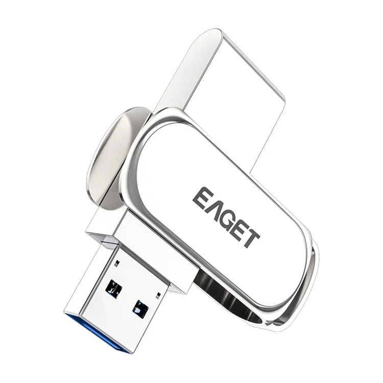 EAGET F80 Transmissão de Alta Velocidade USB 3.0 Girando 32G Design USB Flash Drive