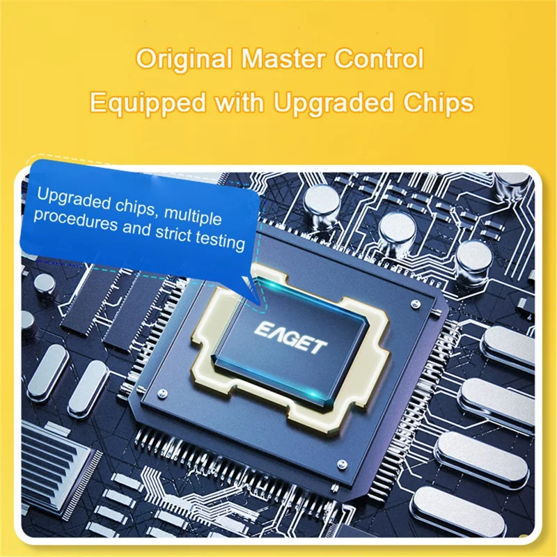 EAGET F66 128G U Disk High-Speed 120MB/S Data Transfer USB3.0 Flash Drive Cartoon Painted Memory Stick - Blue