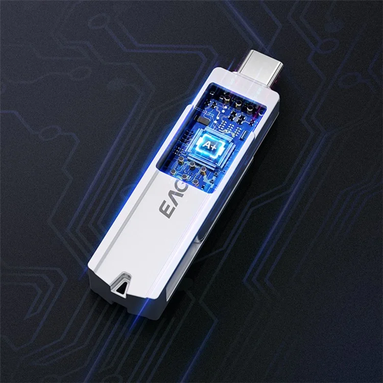 EAGET CF22 32GB 360 Grados Giratorio Unidad de Memoria Stick 2 en 1 Type C + USB 3.0 Unidad Flash para Teléfono Tipo-C Tablet Laptop