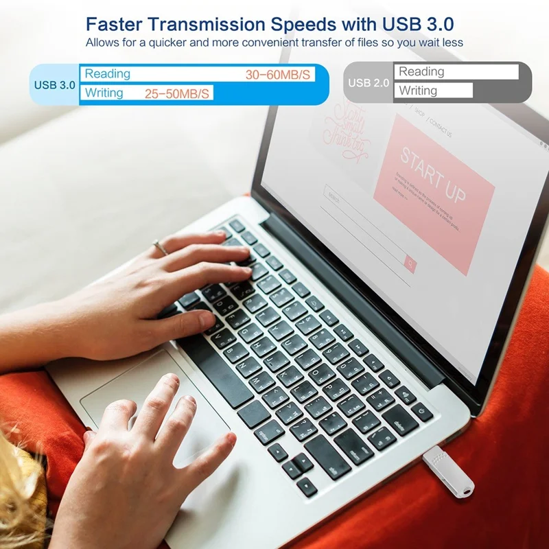 RICHWELL 512GB 3 in 1 USB 3.0 Flash Drive Large Capacity Memory Stick for iPhone Android - Silver