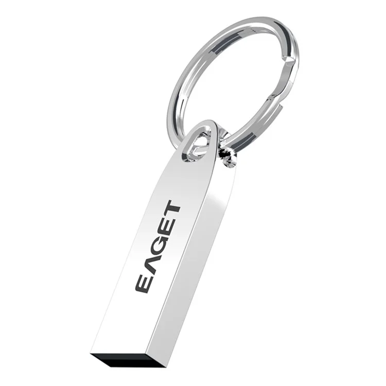 EAGET U3 8G USB Flash Drive Tamaño Compacto USB 2.0 Stick de Memoria Con Anillo Colgante Para Computadora Portátil, TV, Audio de Automóviles