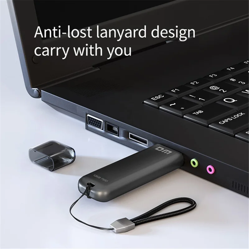 DM FS390 128GB PC External Solid State U Disk USB3.1 Zinc Alloy Solid State USB Flash Drive