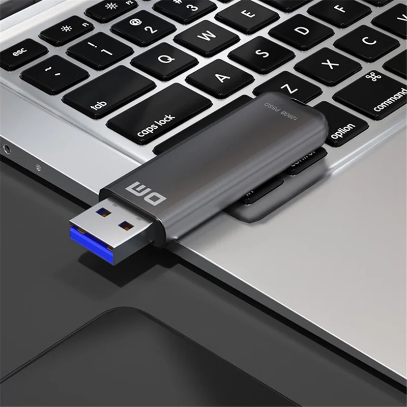 DM FS390 128GB PC External Solid State U Disk USB3.1 Zinc Alloy Solid State USB Flash Drive