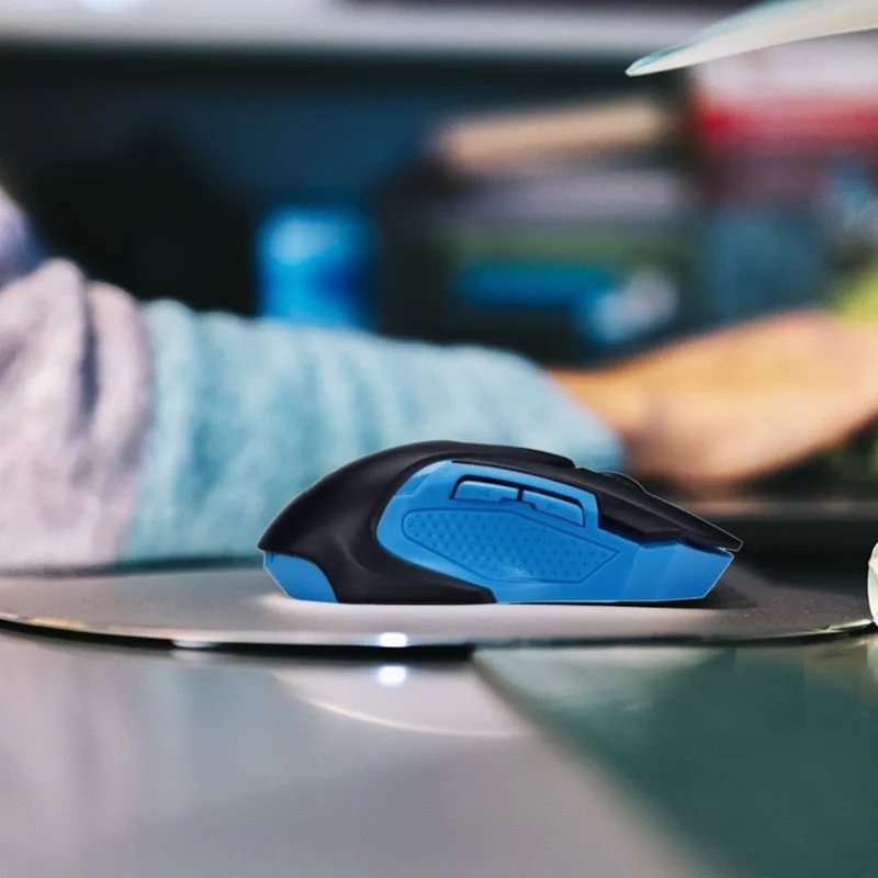 Q46 Wireless Gaming Mouse 1000DPI / 1200DPI / 1600DPI 3-Speed Adjustable Portable Mice Laptops Cordless Mouse for Home, Office - Black / White