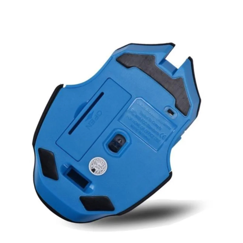 Q46 Wireless Gaming Mouse 1000DPI / 1200DPI / 1600DPI 3-Speed Adjustable Portable Mice Laptops Cordless Mouse for Home, Office - Black / White