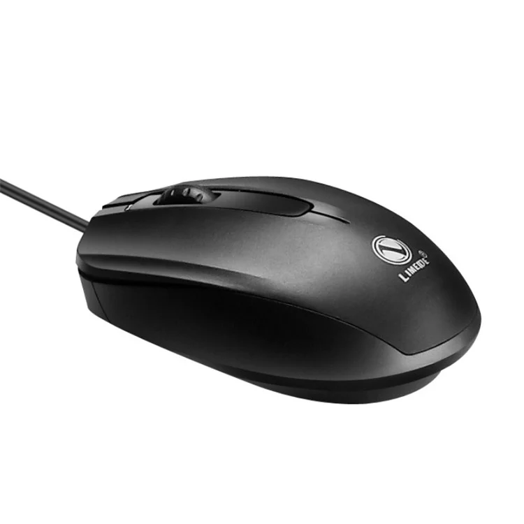 LIMEIDE 303 3D Non-Slip Roller Optical Mouse USB Kabelgebundene Computer Laptop Arbeits- und Gaming-Maus