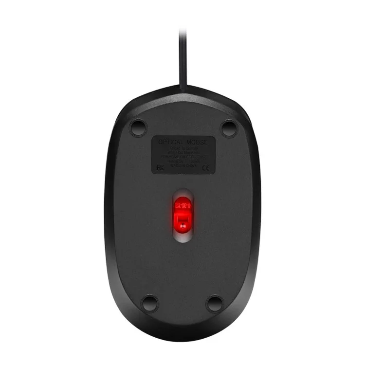 LIMEIDE 303 3D Non-Slip Roller Optical Mouse USB Kabelgebundene Computer Laptop Arbeits- und Gaming-Maus