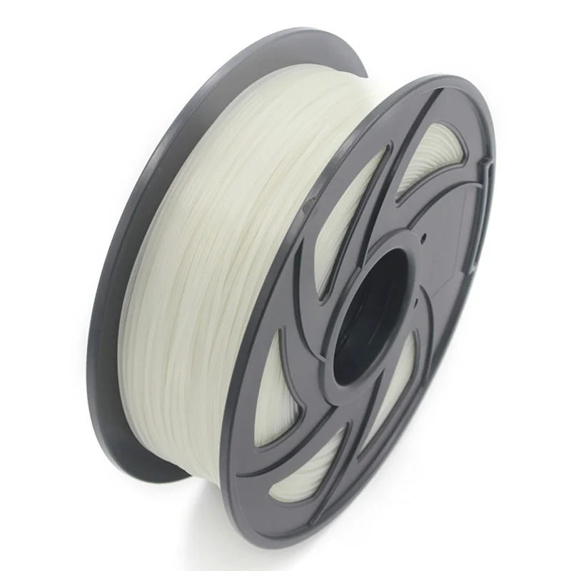 1 Roll 330m 1.75mm Diameter 3D Printer High Elasticity TPU Filament 3D Printing Material - White