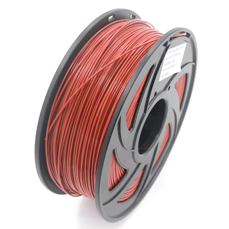 1 Roll 330m 1.75mm Diameter 3D Printer Tangle-free PLA Filament 3D Printing Material - Brown