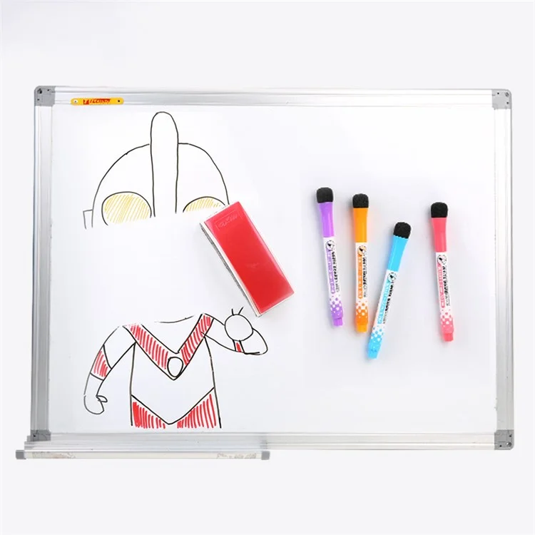 GXIN G-208 12Pcs / Set Dry Erase Markers Whiteboard Markers Ultra Fine Tip Markers for School Office Home - Red