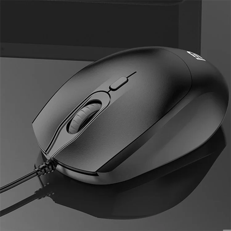 FUDE 3600N Wired Mouse USB Cable Ergonomic Laptop Computer Mouse 3-Key Design Mice for Home and Office